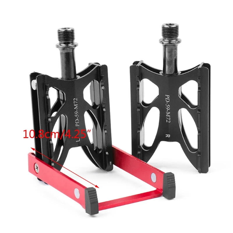 

MTB Pedals Mountain Bike Pedals Wide Bearing Flat Foot Bicycle Pedals N0PC