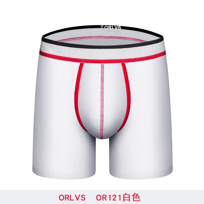 

Boxer shorts mid-waist men's underwear, pure cotton breathable fitness anti-wear leg shaping five-point shortsyoupin