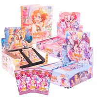 original goddess story anime figures flash cards emiria nezuko bronzing ssr barrage collectible cards toys gifts for children