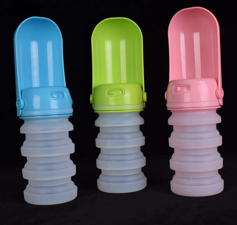 

fashion travel dog water bottle Potable Dog Water Bottle Folding Dog Water Bottle Pet Bowls & Feeders Cup