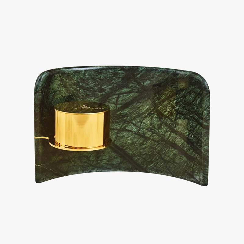 Мраморный подсвечник в скандинавском стиле белые металлические свадебные