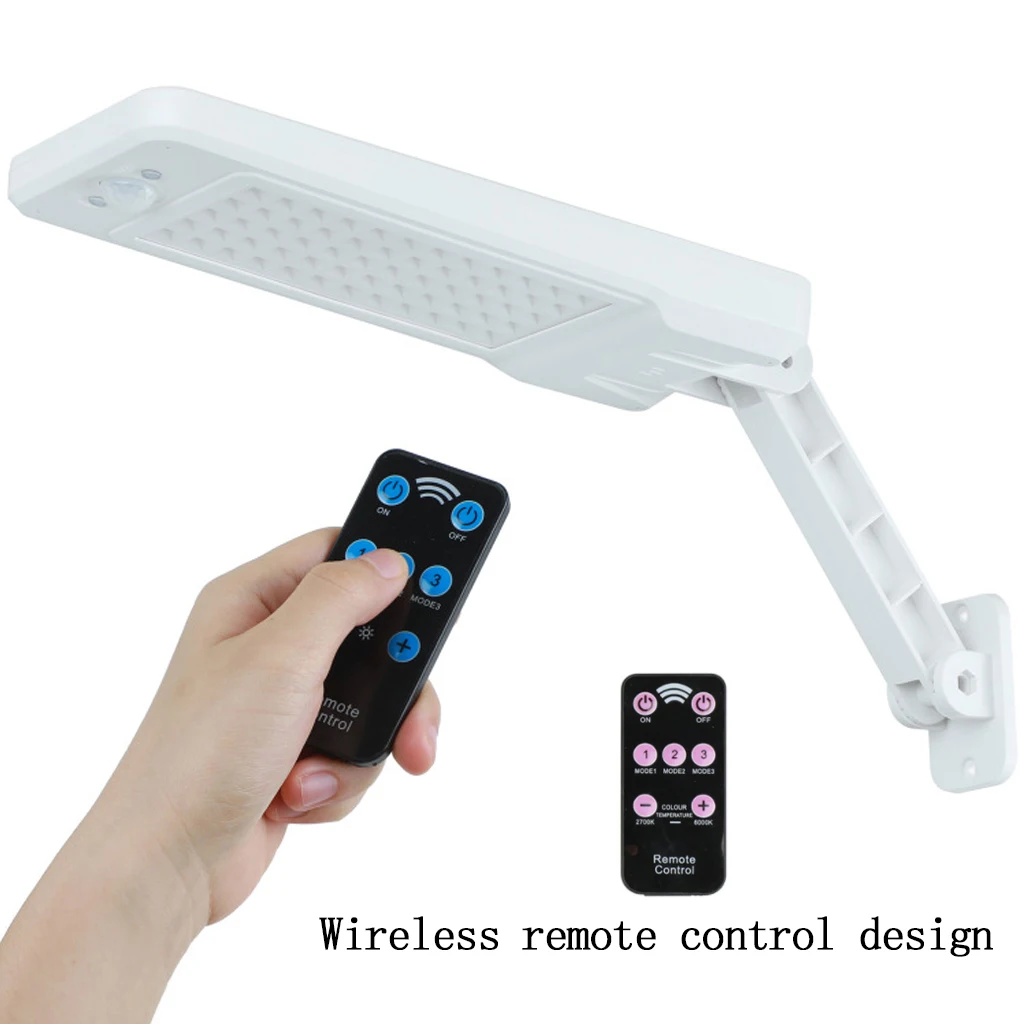 

Фонарь Настенный уличный с пассивным инфракрасным датчиком движения, водонепроницаемый светильник на солнечной батарее с дистанционным у...