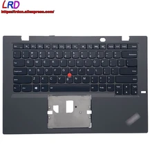 New Shell Upper Case Palmrest with US English Backlit Keyboard for Lenovo Thinkpad X1 Carbon 3rd Laptop C Cover