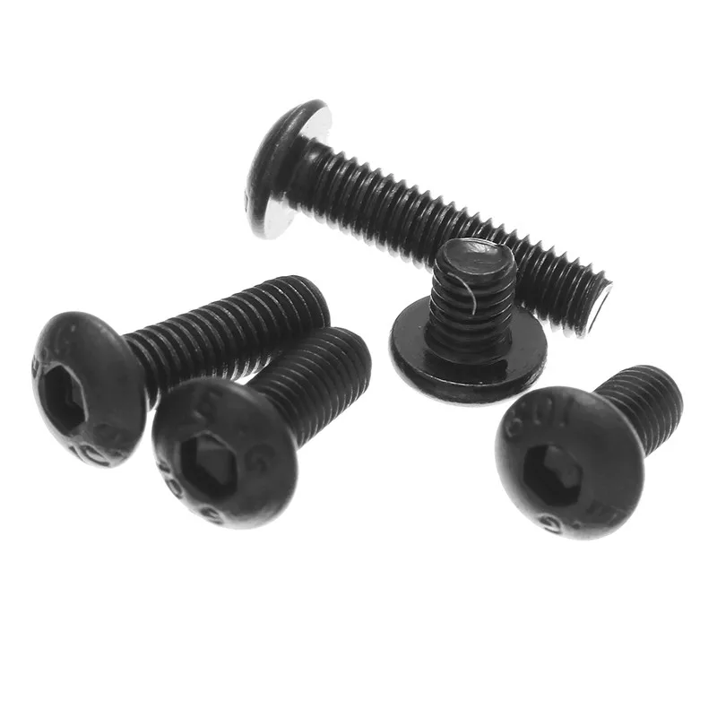 720PCS Alloy Steel M3 Grade10.9 Button Flat Socket Head Screws Set Hex Cap Screw Bolt for RC Repairing Soldering DIY Part | Игрушки и