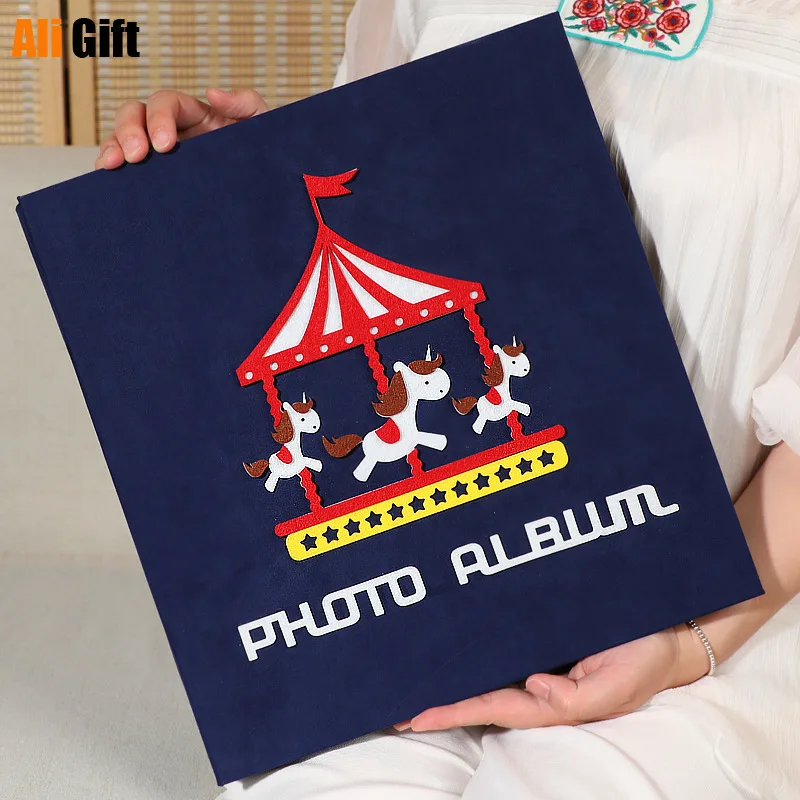 

Водонепроницаемый фотоальбом для свадьбы, малыша, интерстициальный фотоальбом, большой размер, мультяшный альбом для фотографий 600