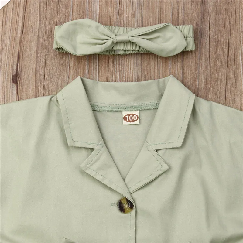 Летняя одежда для малышей 2019 праздничное однотонное платье маленьких девочек