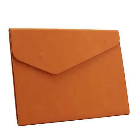 No Hand Strap Модная цветная кожаная папка А5 А4, Сумка для документов, Офисная папка, органайзер для документов с ремешком - Цвет: No Hand Strap