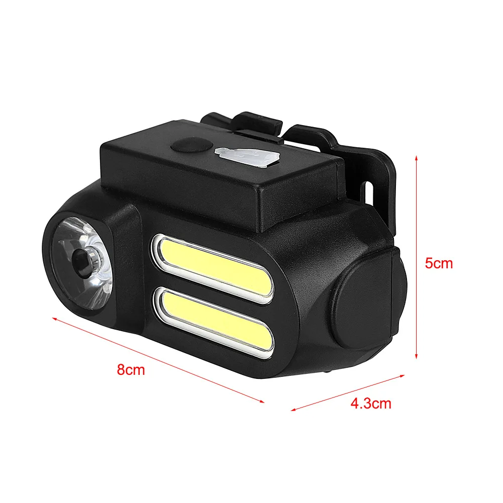 

Portable Waterproof Headlamp USB Rechargeable Emergency Flashlight Headlight Outdoor Camping Cycling Torch Lamp