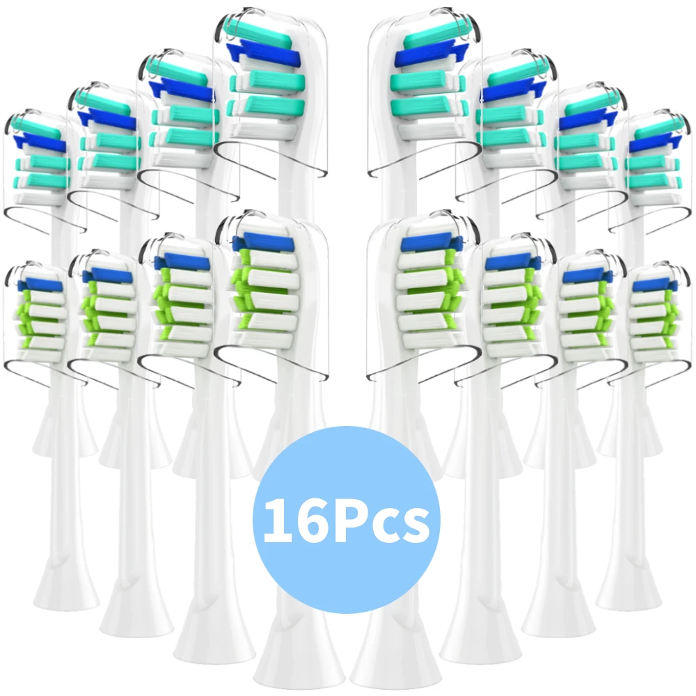 Сменные головки для зубной щетки Philips Sonicare HX6780 HX6781 HX6782 HX6902 HX6910 HX9044 HX6074 HX9024 и т.