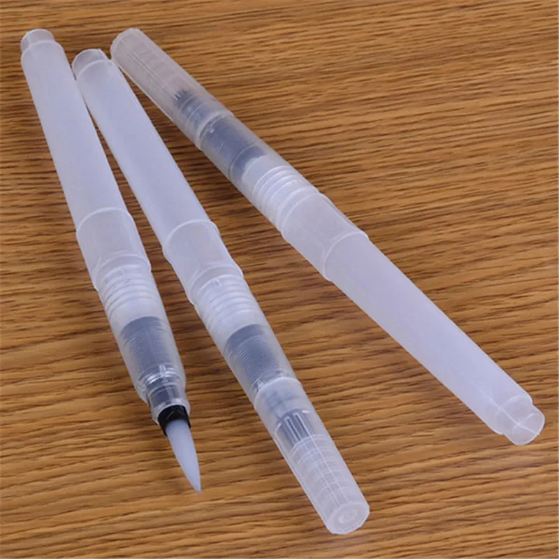 1/3 шт. многоразовая цветная ручка с чернилами акварельная кисть для каллиграфии