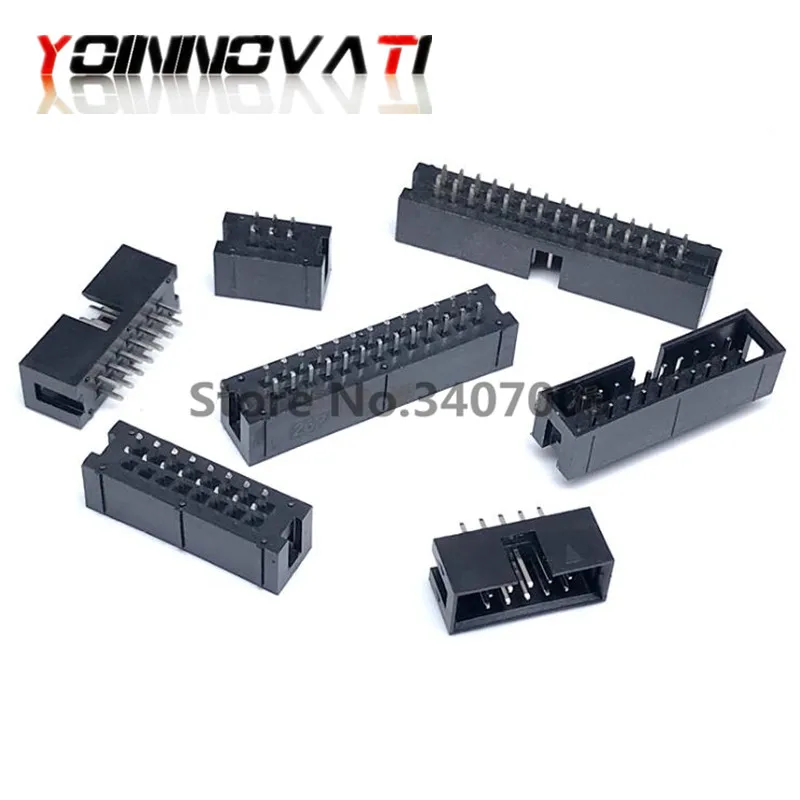 10 шт. прямые разъемы DC3 6P 8P 10P 14P 16P 20P 26P 30P 34P 40P 50P 2 54 мм | Обустройство дома