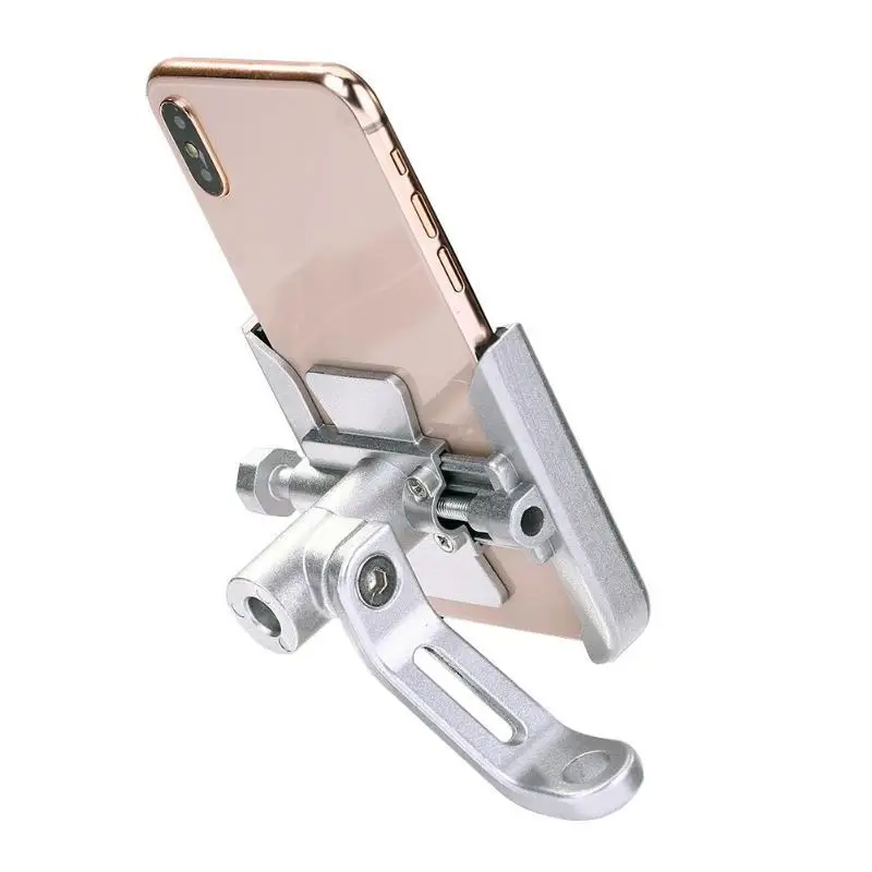 universal phone stand metal bike phone rack aluminum alloy bicycle mobile phone holder motorcycle bike handlebar phone grip free global shipping