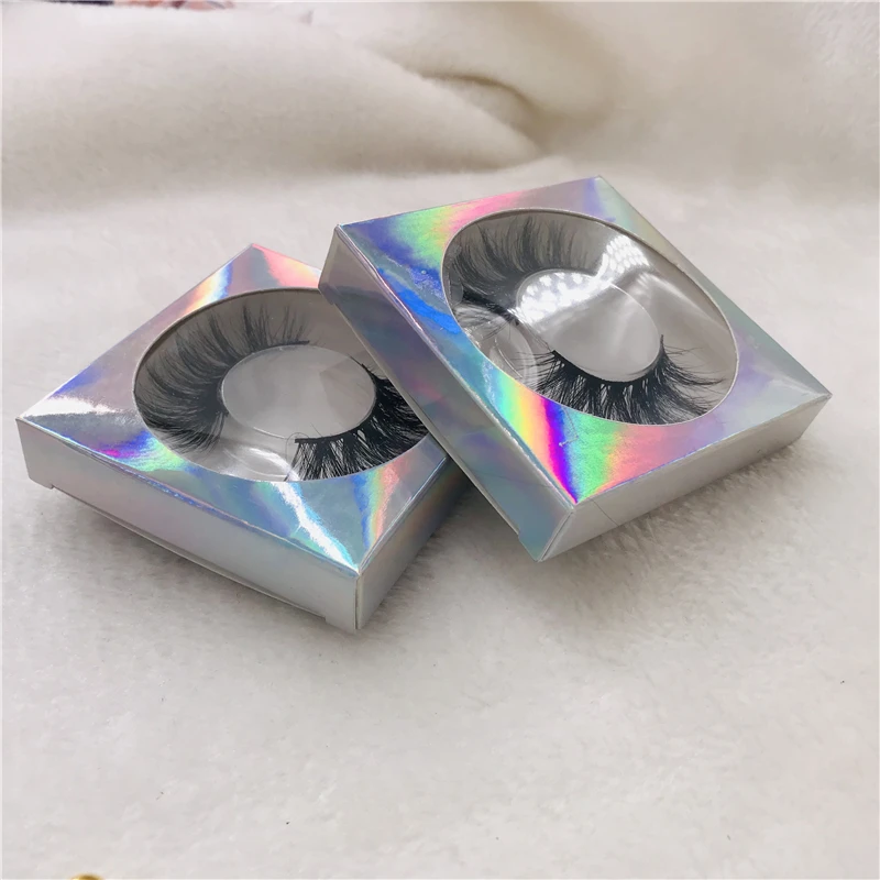 6 парт/лот норковые 5D ресницы натуральные длинные модные на заказ