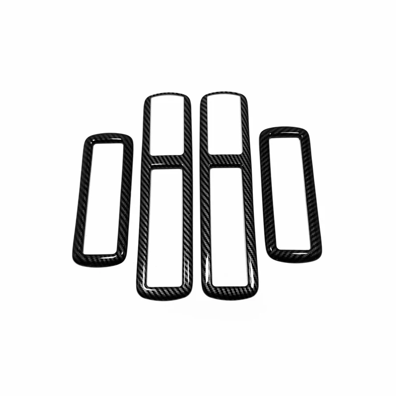 

For Toyota Sienna XL40 2021 2022 Rear Roof Air Conditioning Air Outlet Decorative Frame Car ABS Chrome Interior Accessories