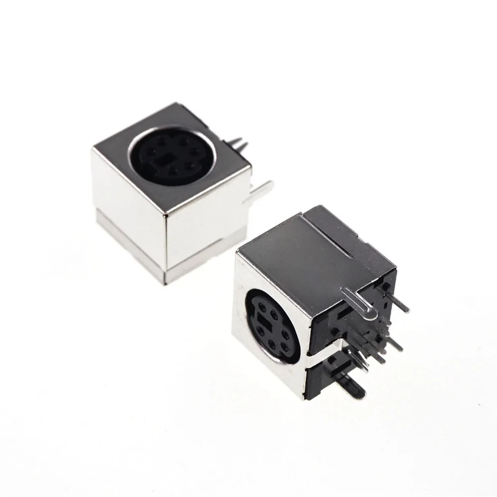 10 шт. S видео 6 контактный разъем для мини разъема|socket connector|socket pinsocket pin |