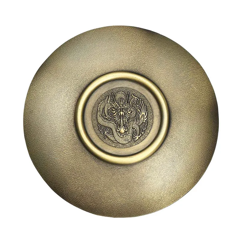 

Retro Dragons Phoenix Incense Burner Zodiac Signs Censer Buddhism Aromatherapy Plate Lotus Furnace Base Household Desktop Decor