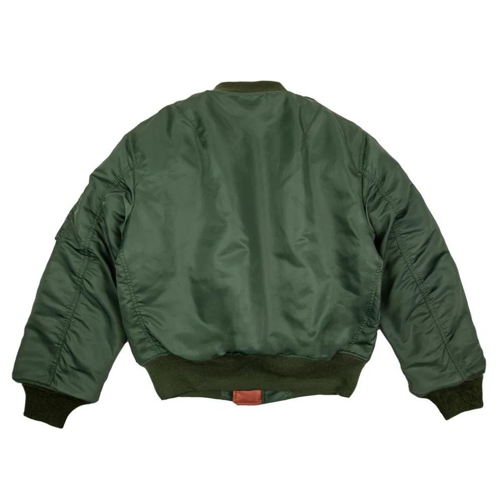 

Jacket MA-1 Bomber Men Flight Nylon Insulated Coat Military Uniform