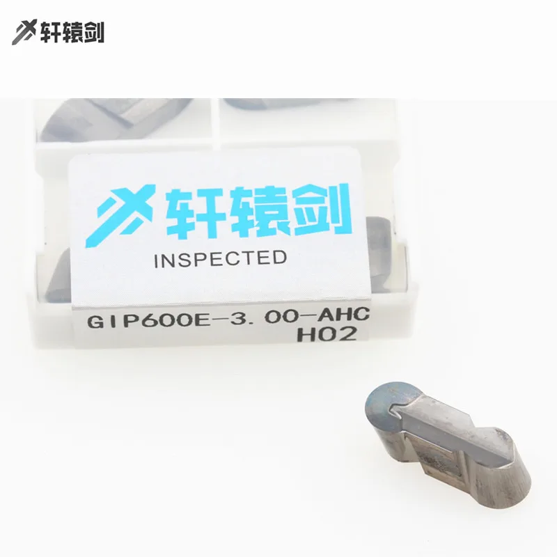 10 шт. GIP600E 3.00 AHC H02 лезвия из твердого сплава для токарных инструментов алюминия и