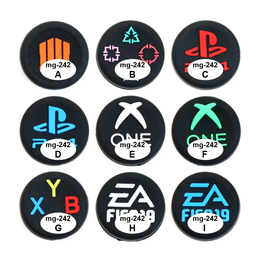

50colos Wholesale Controller Thumb Silicone Stick Cap Grip for PS4 PS5 XBOX One 360 X S Switch Pro Controllers Game Accessory