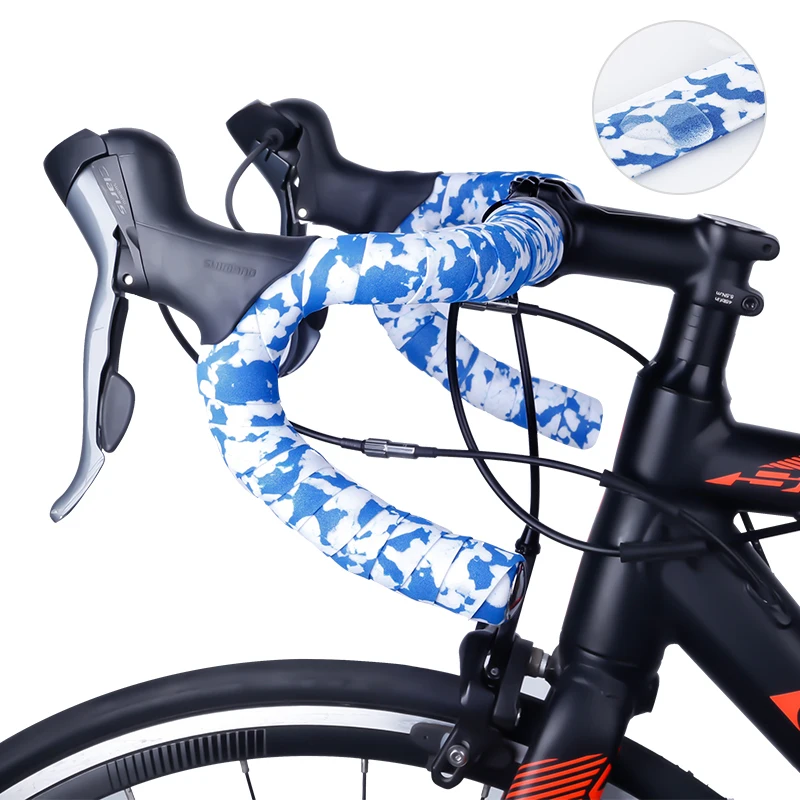 

Bicycle Handlebar Straps Anti-slip Road Bike Silica Belt Wrap Shock Absorption Handle Tape Cycling Handlebar Accessories -40
