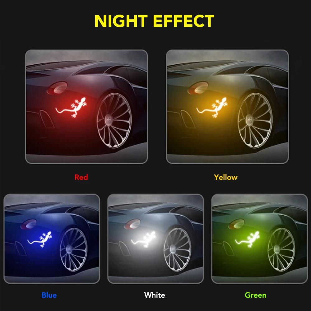 Предупреждение ющий знак Gecko Светоотражающая наклейка для Lexus RX LX GX NX UX LS GS ES RC LC CT200h RX300 RX330 RX350 RX270 RX450h