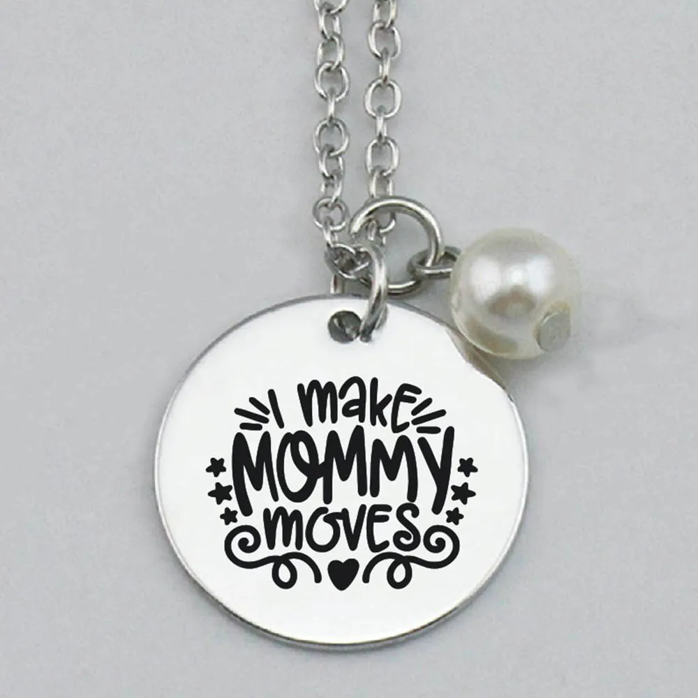 Подвеска для ожерелья I Make Mommy цепочки ключей браслеты подвески изготовления
