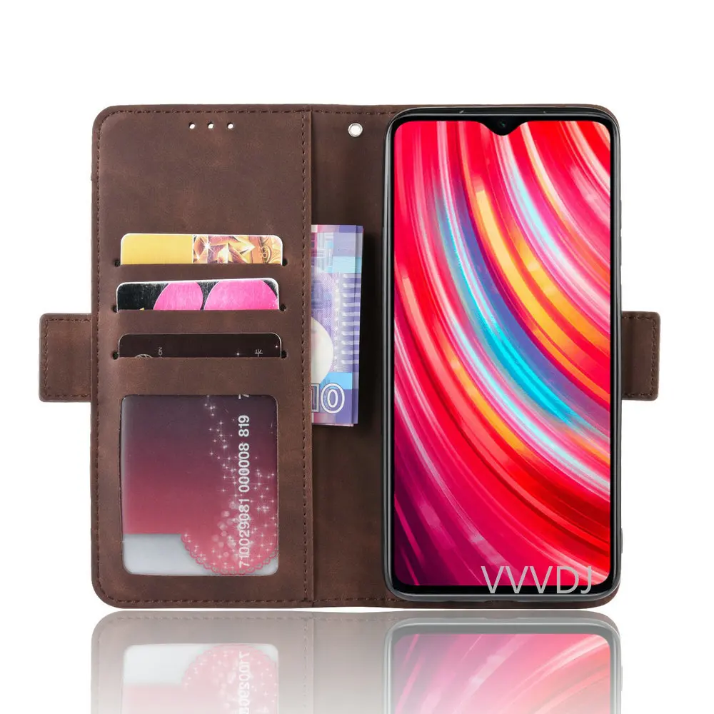 Для Redmi 8 Note Pro T откидной Чехол бумажник со слотом для карт съемный Xiaomi T8 8Pro 8A