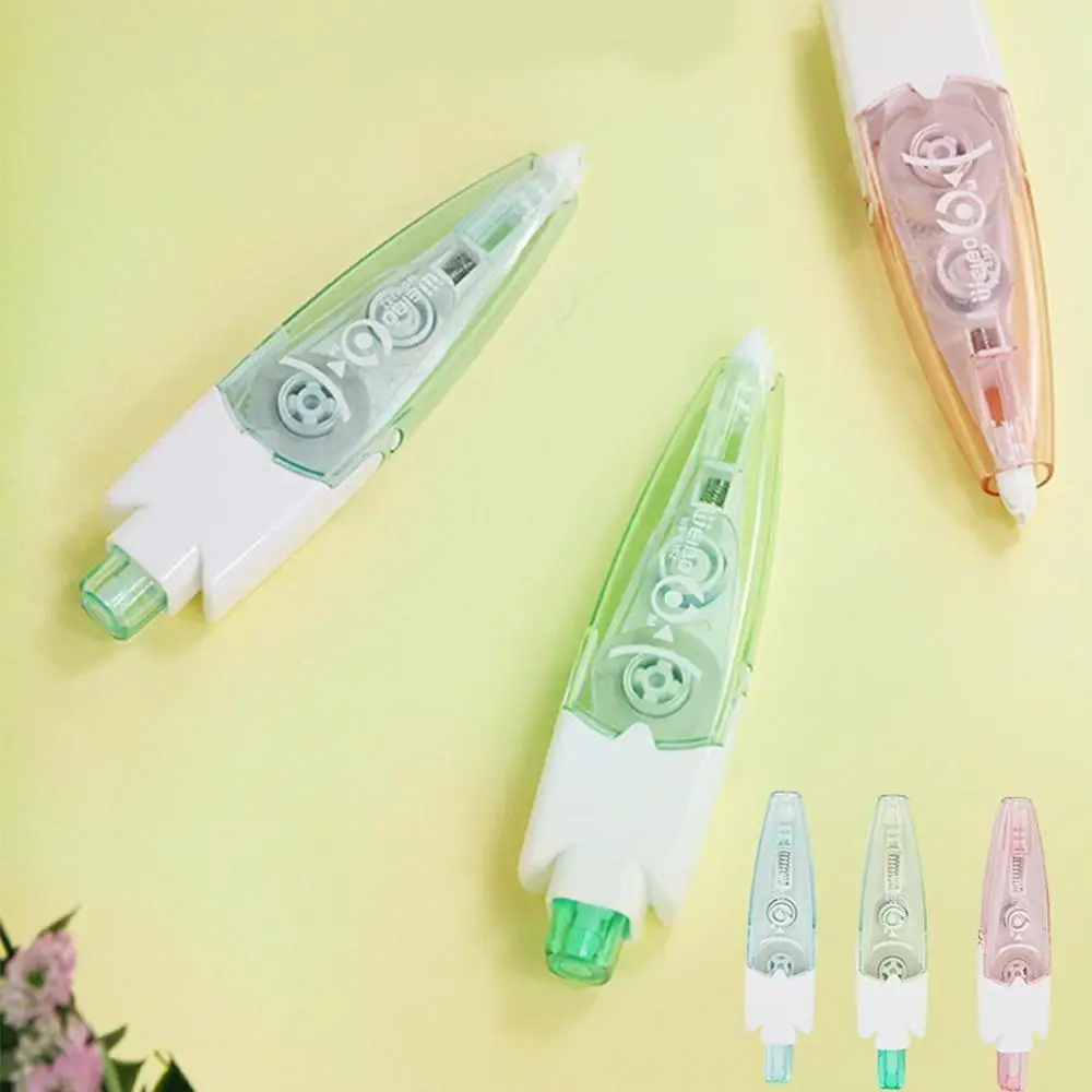 

1Pc 5mm*6m Press White Corrector Pen Special Design Stationery White Pen Supplies Tape School Office Correction O0F0