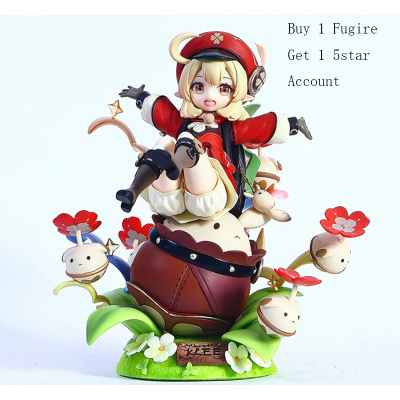 

Genshin Impact Klee Ver Girl Figure Mondstadt Magnificent And Spark Pvc Action Model Toys Collection Dolls Gifts