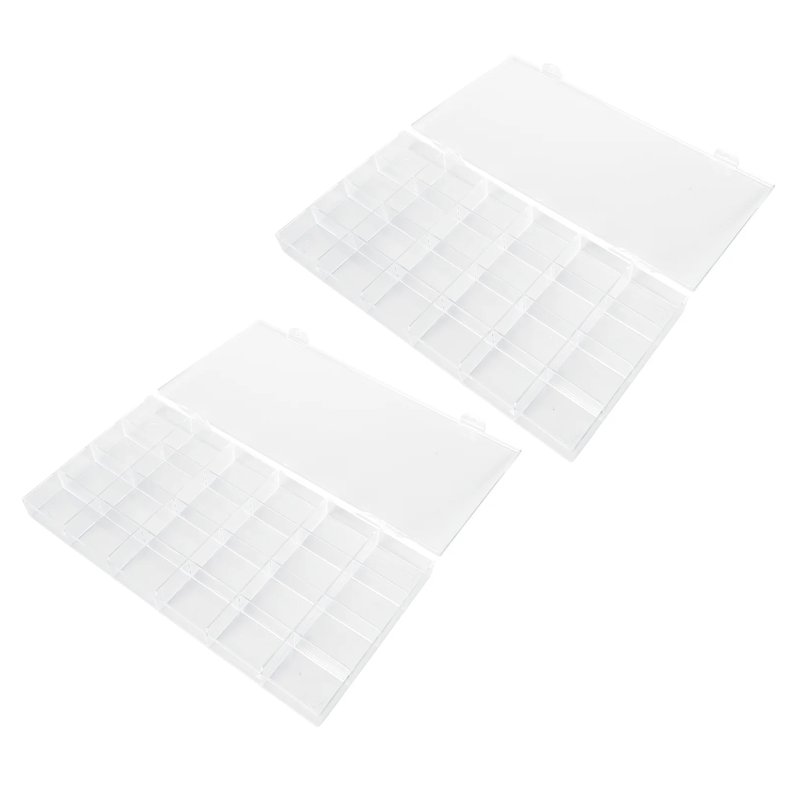 

2 шт. практичные коробки для хранения маникюрных принадлежностей