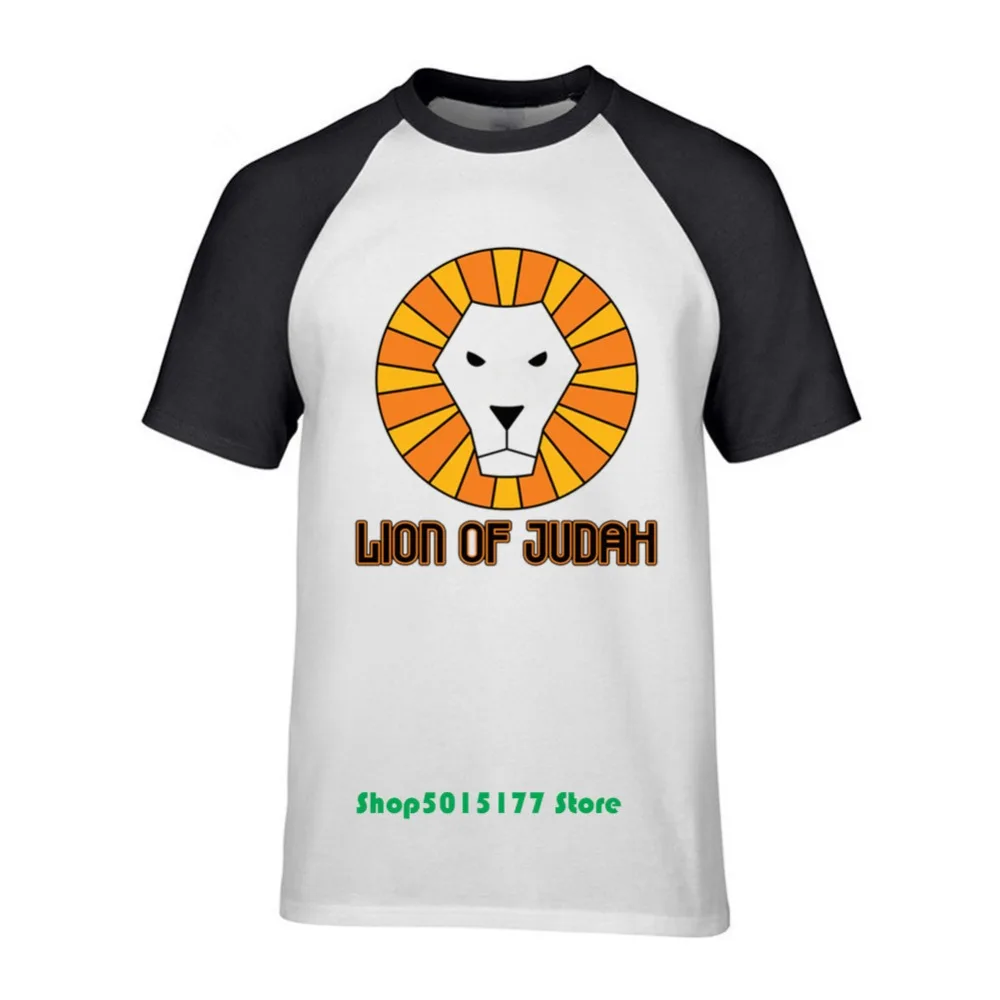 Новый Лев Иуды футболка для мужчин христианский мессианин иудаизм Иудейская с