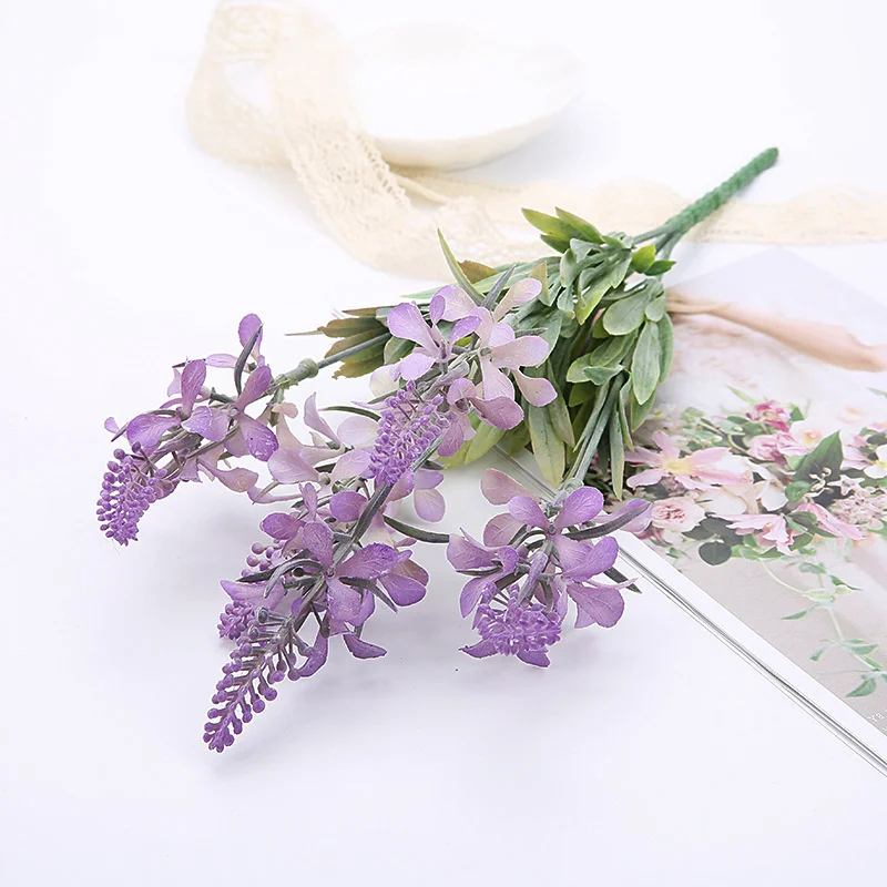 

Artificial Plant Eargrass Home Decoration Accessories Flocking Plastic Flower Hotel Decoration Restaurant Decoration Tropical