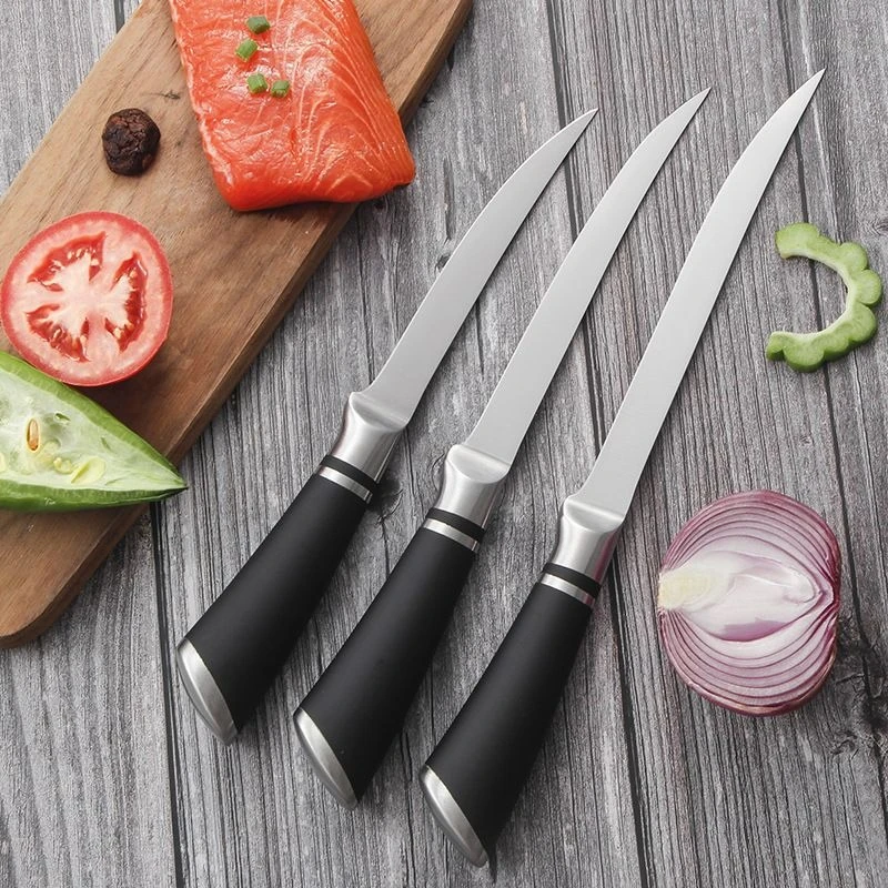 

Boning Chef Knife 6 7 8 Inch Stainless Steel Kitchen Knife for Bone Meat Fish Fruit Vegetables Salmon Sushi Petty Raw Filleting