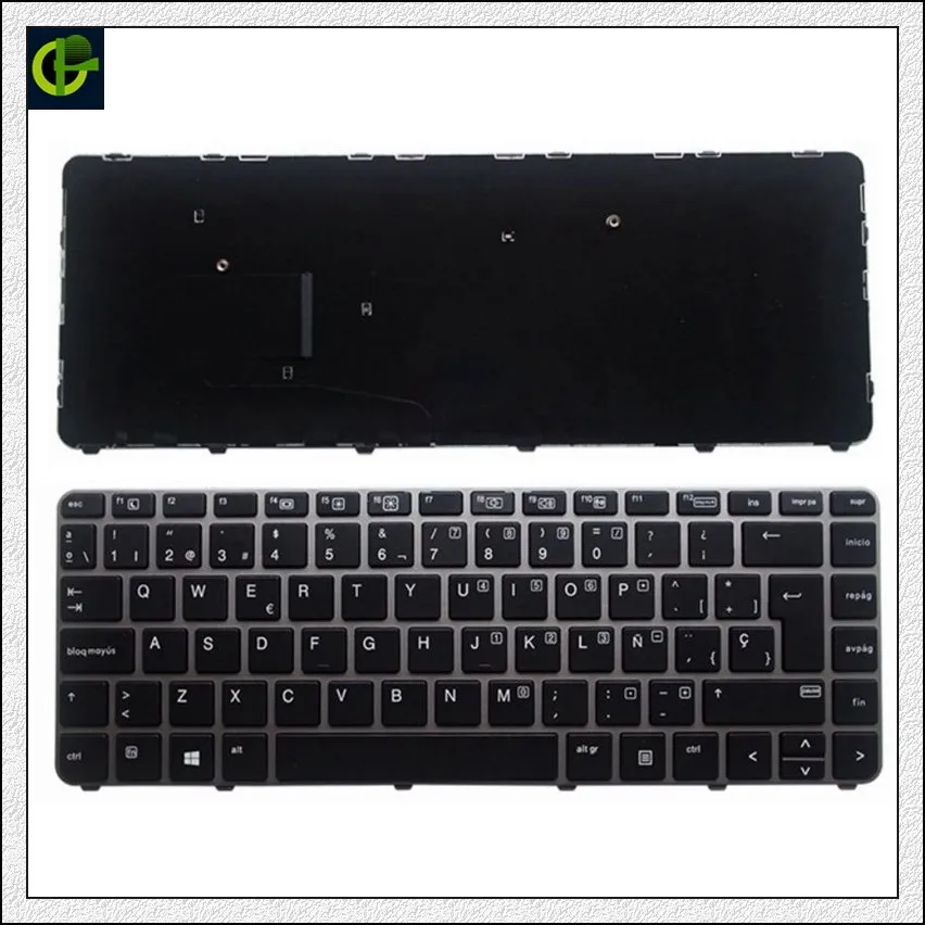 Испанская клавиатура с подсветкой для HP EliteBook 840 G3 745 G4 g4 848 zbook 14u 819877-161 819876-161