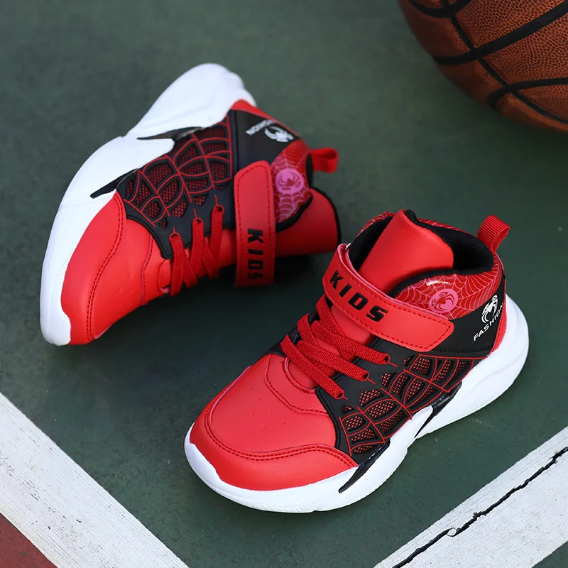 Kids Shoes Boy Sneakers Basketball Baby Boys Sport Boots Boot Spider-Man Outdoor Big Kid | Детская одежда и обувь