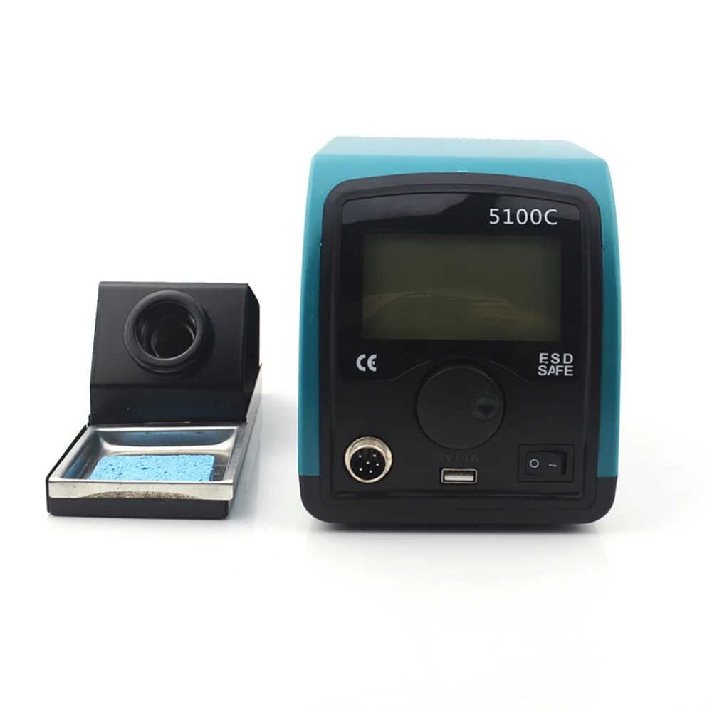 5100C 75 Вт умная Бессвинцовая паяльная станция паяльник(lcd) список