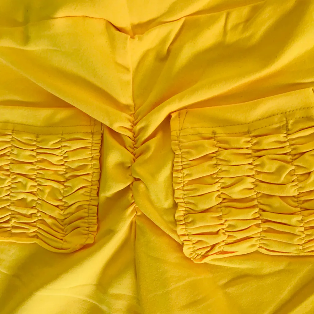 Женские одноцветные брюки для хип-лифтинга бесшовные эластичные Штаны фитнеса