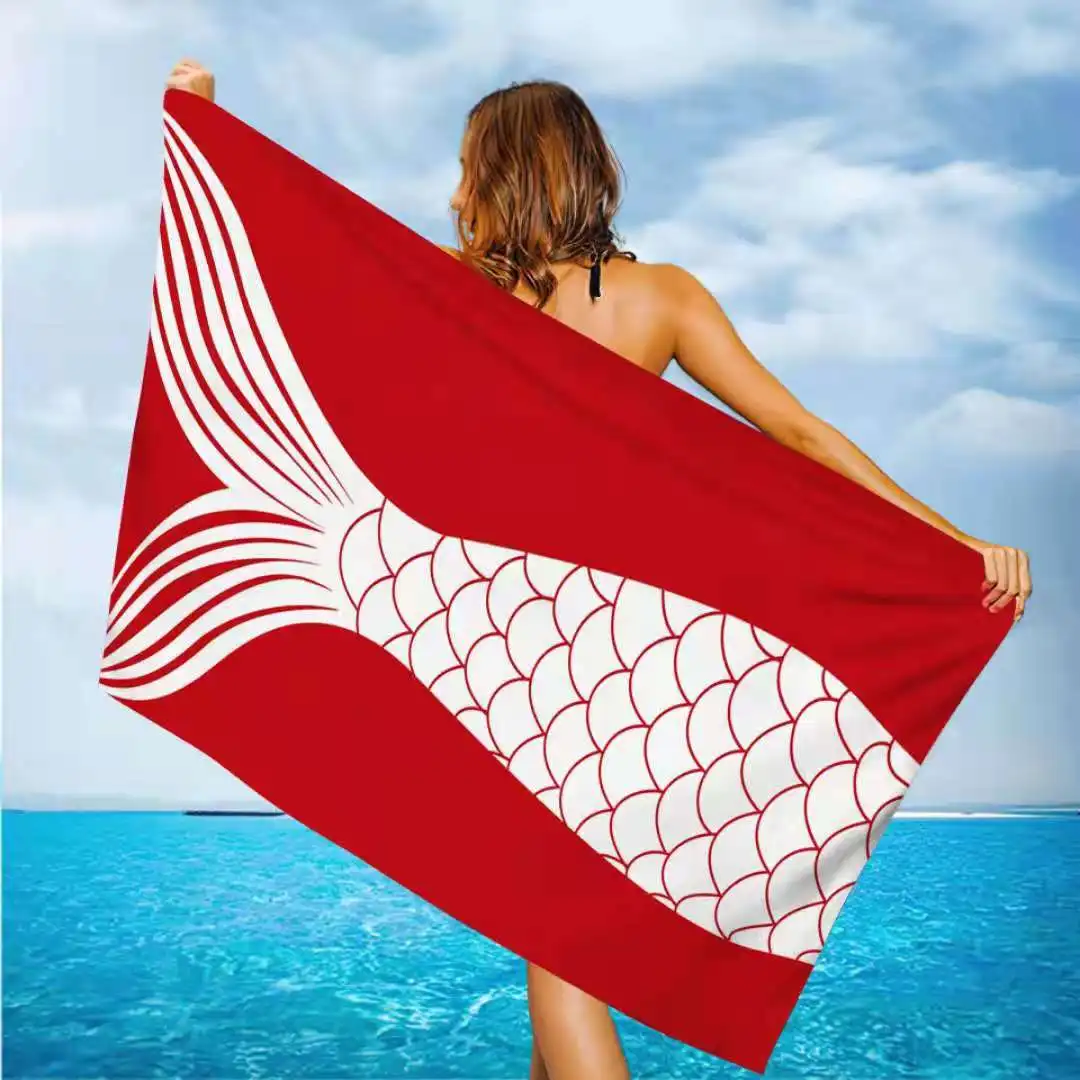

LOL Magical Microfiber Printed Beach Towel No Sand Beach Towel Sweat Wipe Beach Chair Bath Towel