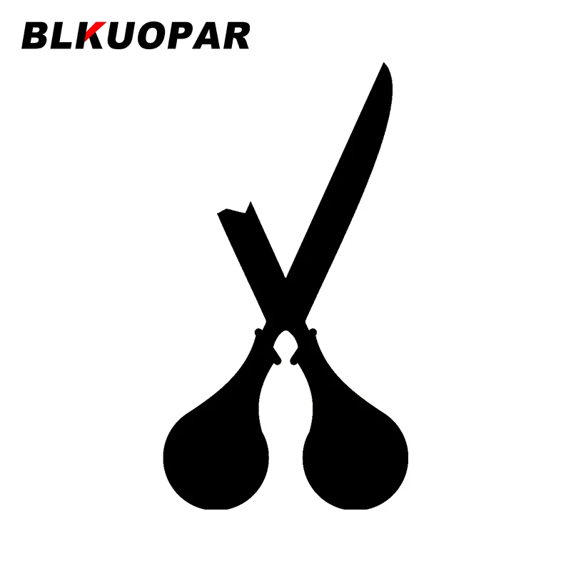 

BLKUOPAR for Broken Scissors Car Sticker Funny Scratch-Proof Decal Waterproof Windshield Surfboard Refrigerator DIY Decoration