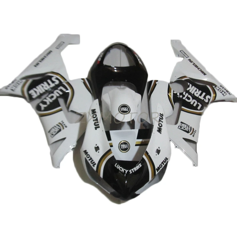 

Недорогие Обтекатели подходят для 2005 2006 Kawasaki ZX6R черные белые Обтекатели zx6r 05 06 ABS аксессуары для мотоциклов JK56