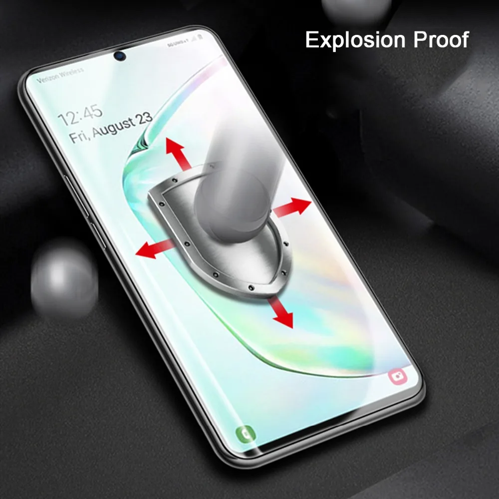 Новая небьющаяся мембрана ТПУ Гидрогелевая пленка для samsung Galaxy Note 10 Pro 9 8 S10 S9 S8 Plus S7 Edge полноэкранная защитная пленка