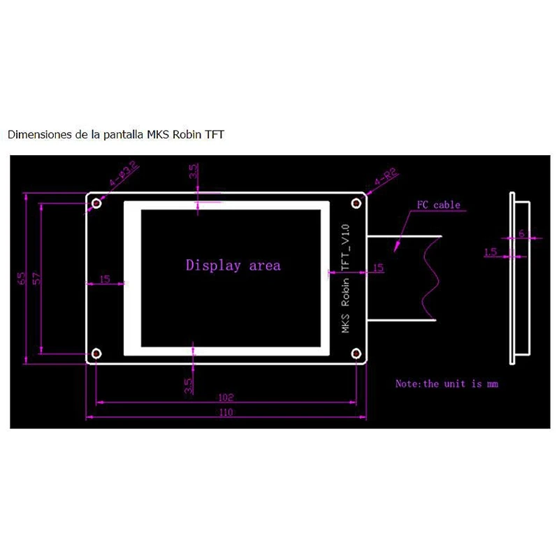 Makerbase MKS Robin STM32 Integrated Circuit Mainboard Open Source Hardware Support Marlin 2.0 Robyn Controller Mother Board wit |