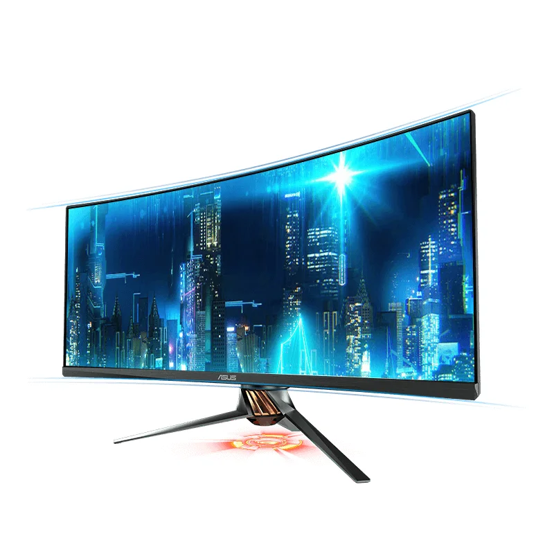 ASUS PG348Q 34 &quotIPS surface super 2K ЖК монитор оригинальный G SYNC e sports 100 Гц/90 Гц б/у 90% 99%