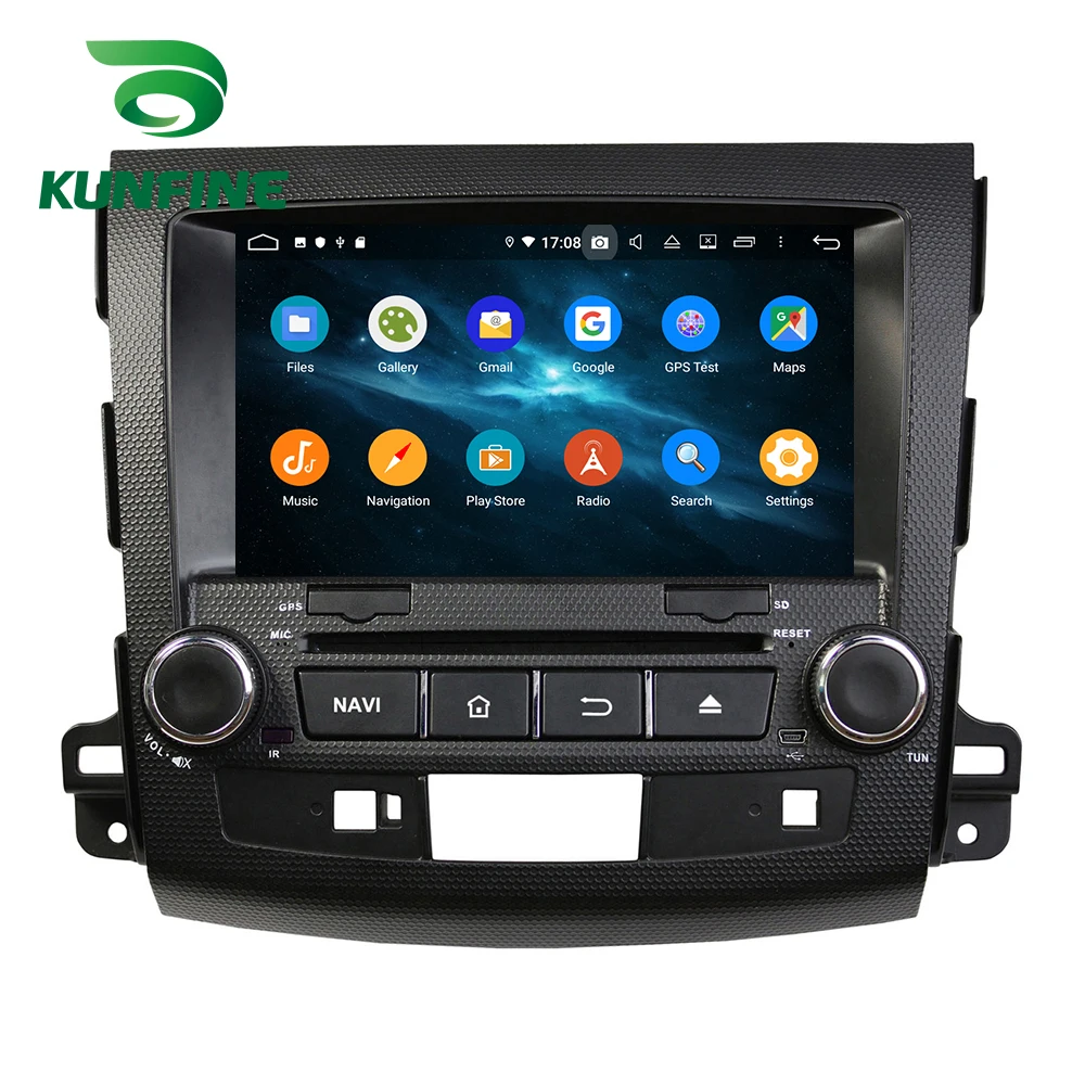 Android 9 0 четыре ядра 4 Гб ОЗУ 64 ПЗУ автомобильный DVD gps мультимедийный плеер стерео