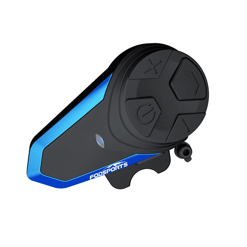 1 шт. Fodsports BT-S3 домофон беспроводной bluetooth для шлемов 2 всадников 1000 м moto rcycle спикеры для шлема водонепроницаемый moto interphone