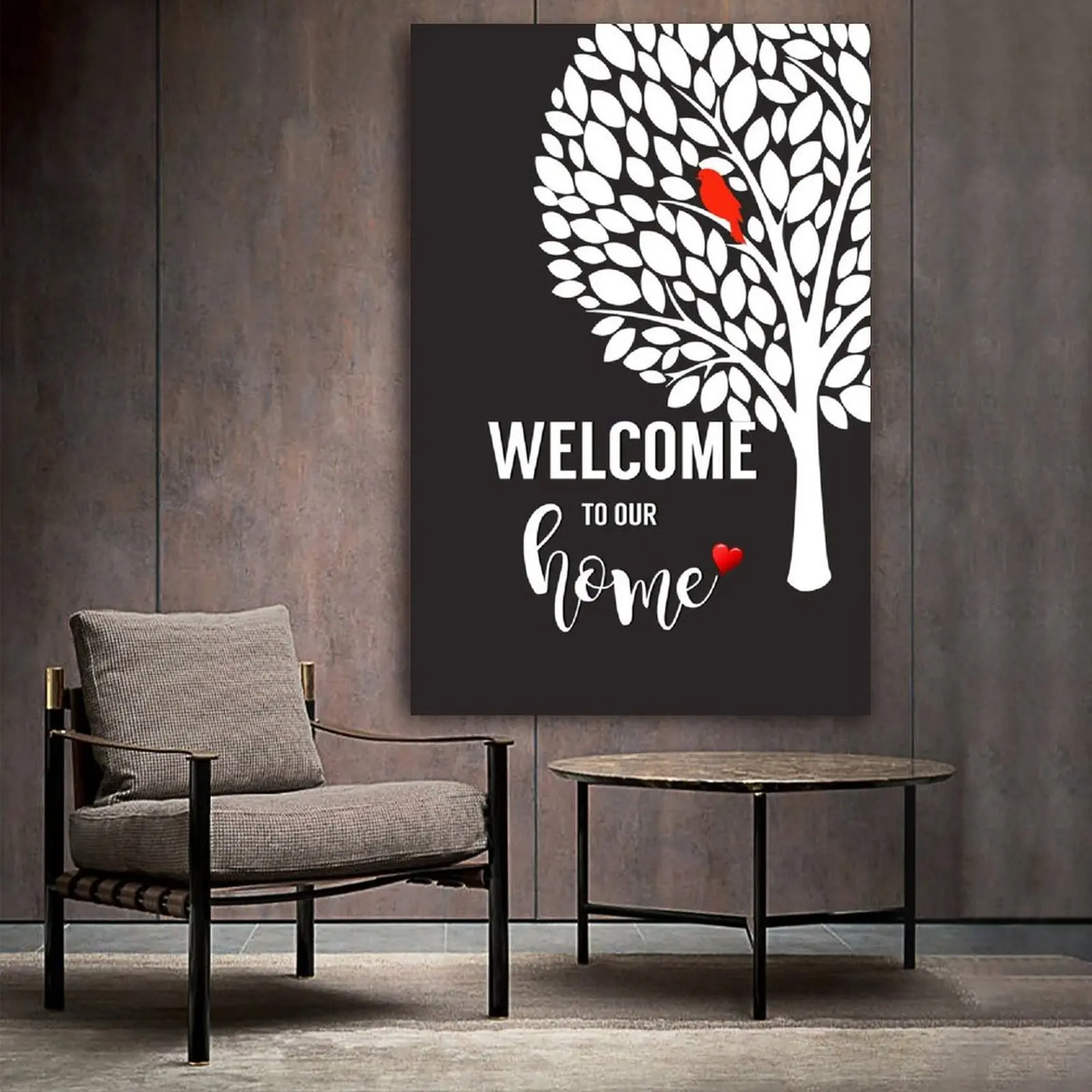 

Добро пожаловать в наш дом плакат декоративной живописи холст стены Искусство гостиная постеры спальня живопись