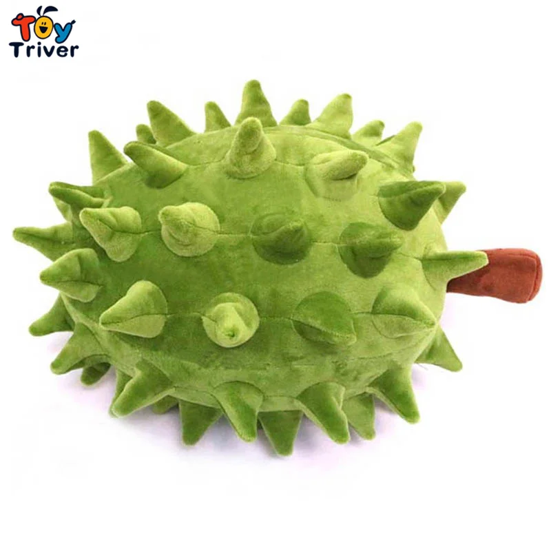 Kawaii Durian плюшевые игрушки с фруктами тройник мягкая кукла подушка диван декор для