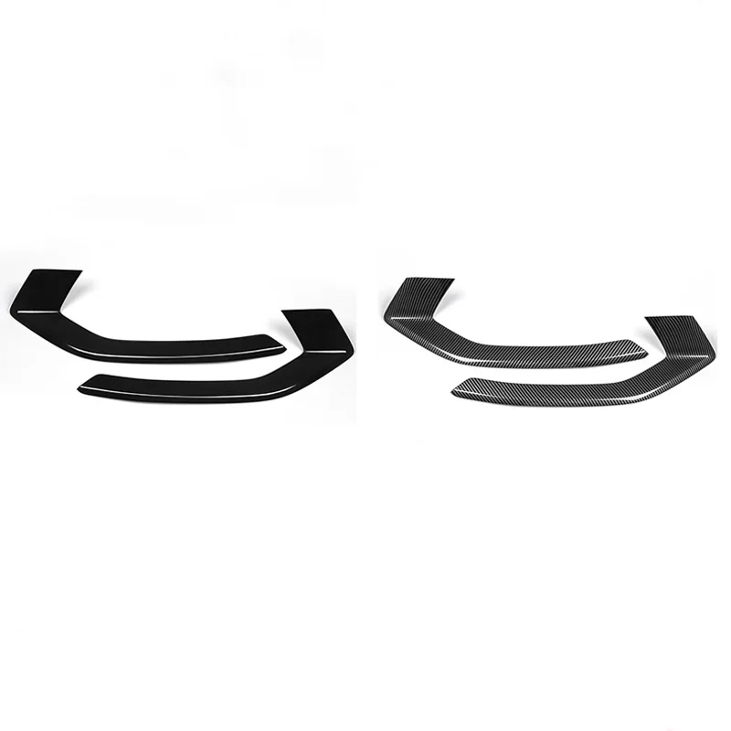 

Car Styling For Audi A4 B9 2020 2021 Front Bumper Fog Lamp Frame Decoration Cover Trim Automobile Exterior Accessories