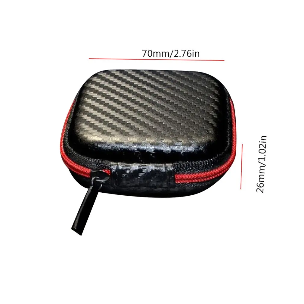 

Headphone Storage Bag Shockproof And Compressive Environmental Protection Data Cable Portable Storage Bag EVA Earphone Cases