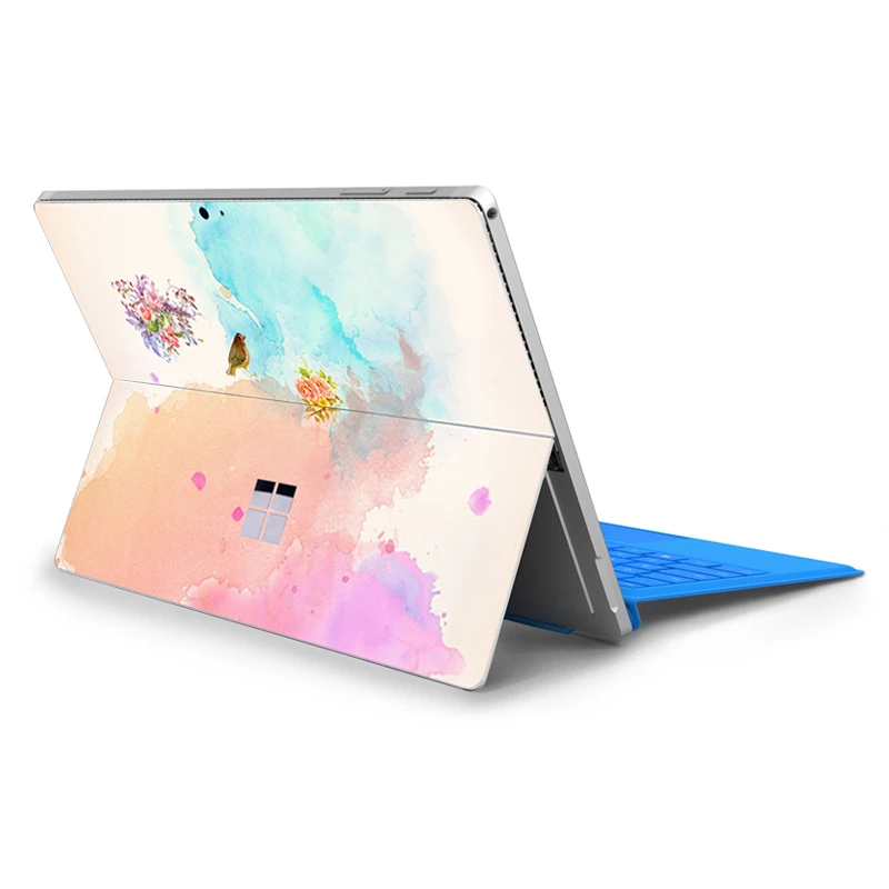 C2 Виниловые наклейки для ноутбука microsoft Surface Pro 4 Pro 5 Pro 6 ПВХ наклейки с принтом украшения для Surface Pro 3 кожа для ноутбука - Цвет: C2
